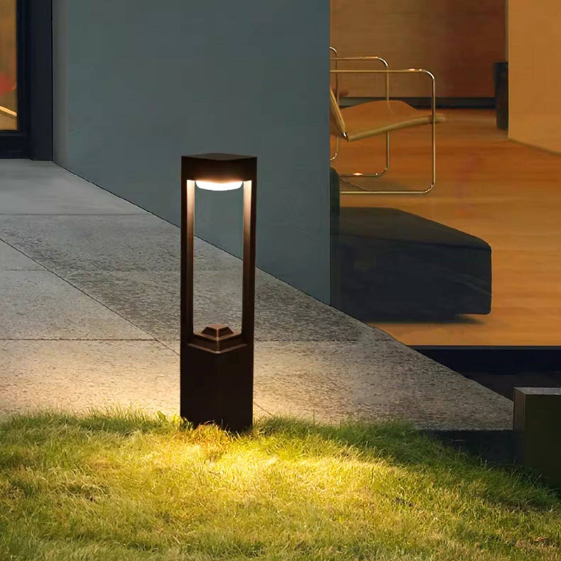 Outdoor Lighting Garden - Luminous floor lamp courtyard solar LED