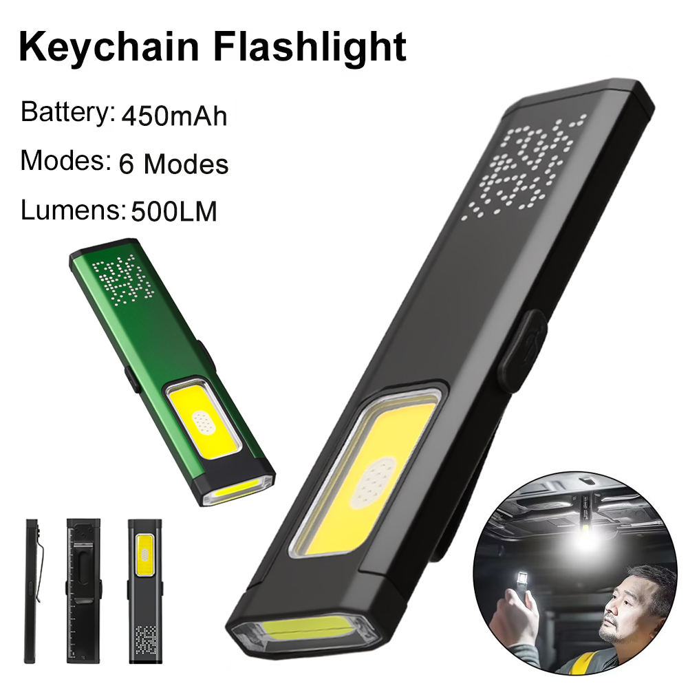 Outdoor Lighting Lumen - Mini Portable Rechargeable LED Torch Light,