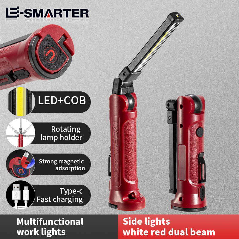 Outdoor Lighting Lumen - COB LED Work Light Rechargeable Folding