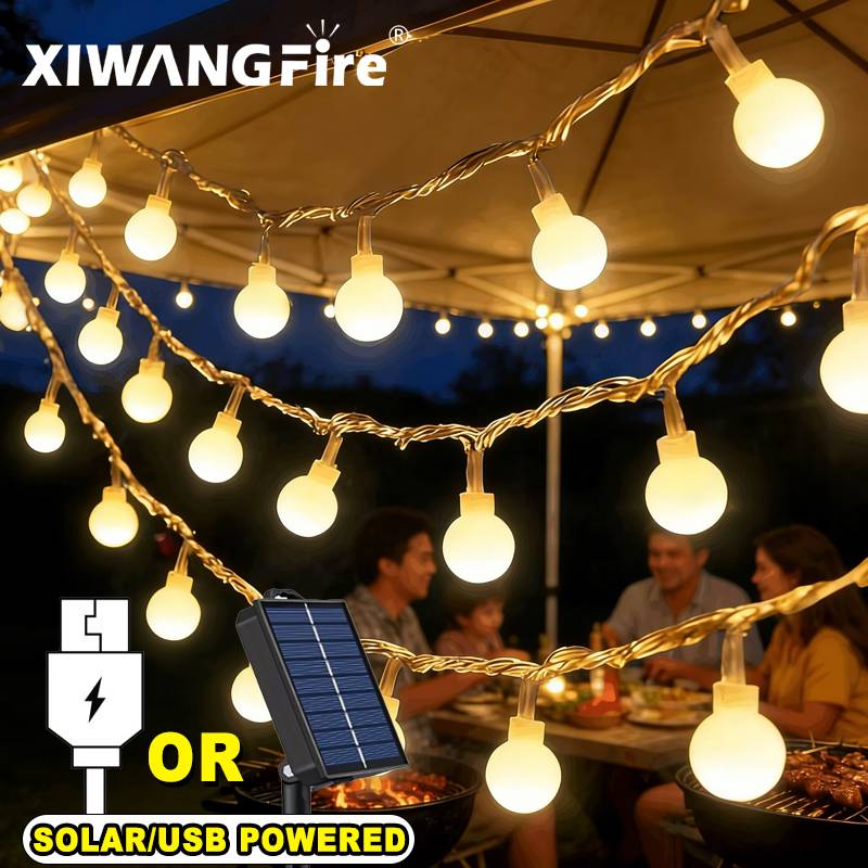 3-10M Solar/USB/Battery String - Outdoor Lighting Garden recension och pris