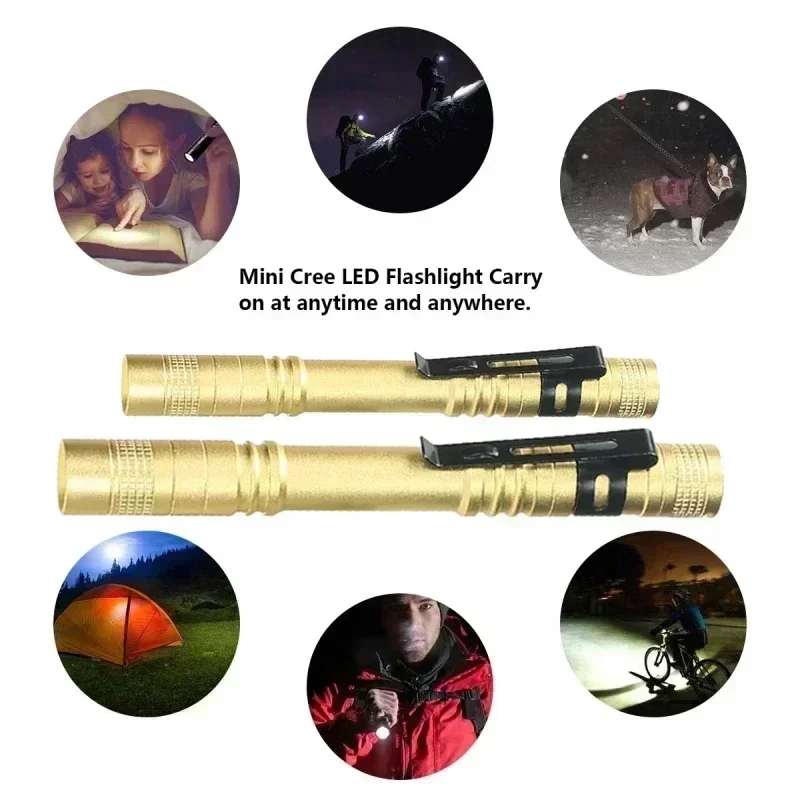 Mini Portable LED Pen Light wi - Outdoor Lighting Lumen recension och pris