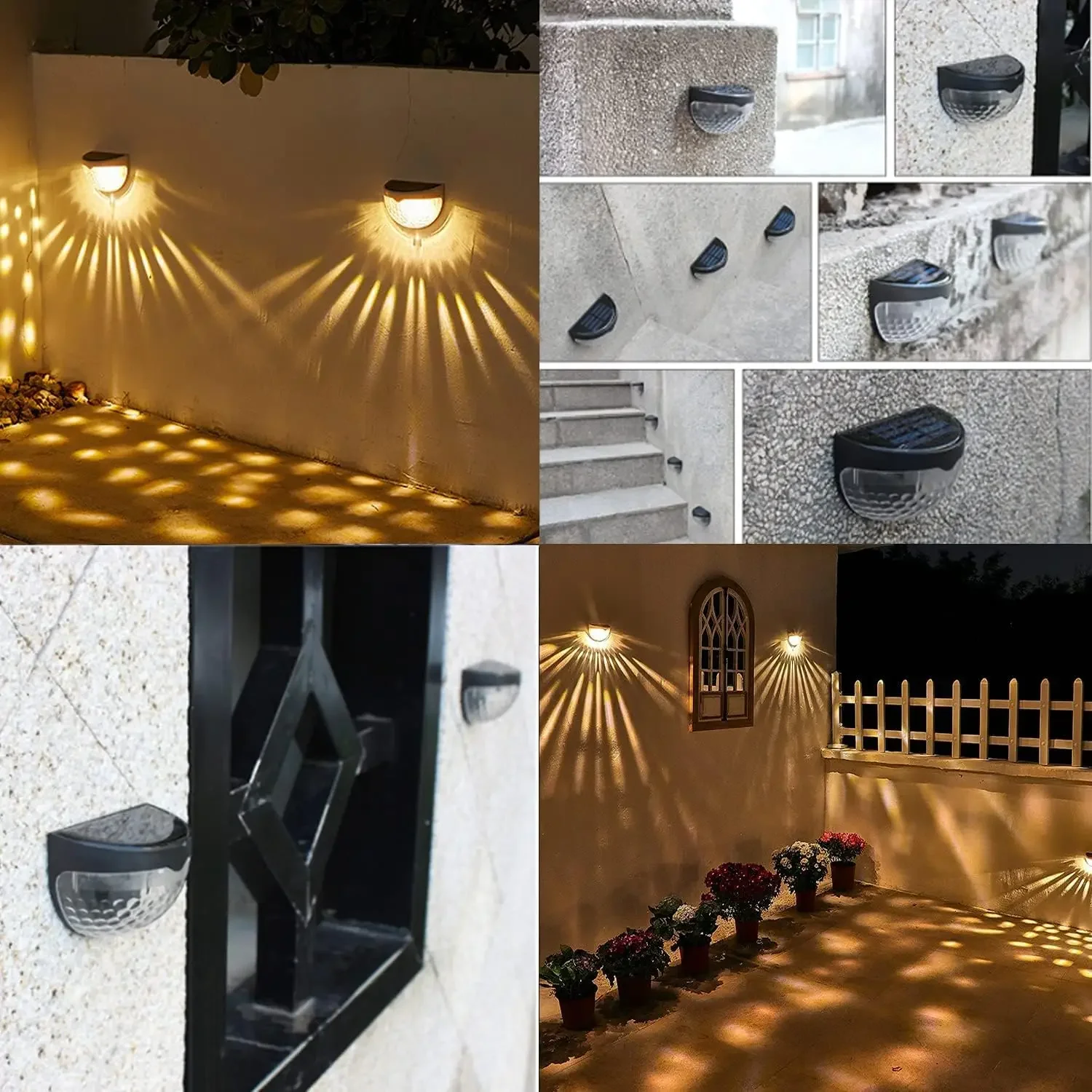 LED Solar Light Outdoor Wall L - Outdoor Lighting For Fence recension och pris