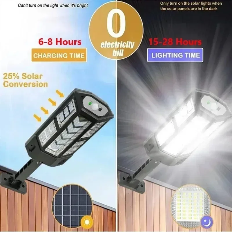 Newest Solar Lamp Powerful Out - Outdoor Lighting Garden recension och pris