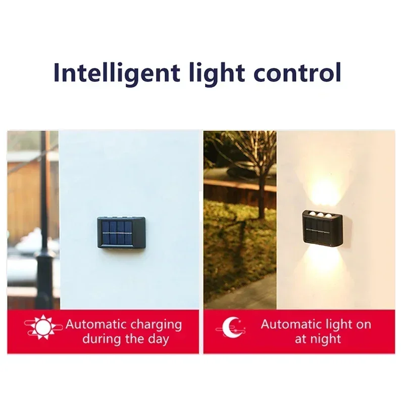 COB Solar Wall Lamp Outdoor Wa - Outdoor Lighting Garden recension och pris