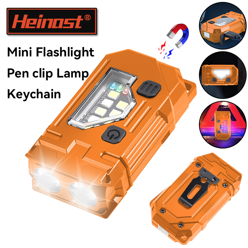 Mini Keychain EDC Flashlight R - Outdoor Lighting Lumen recension och pris