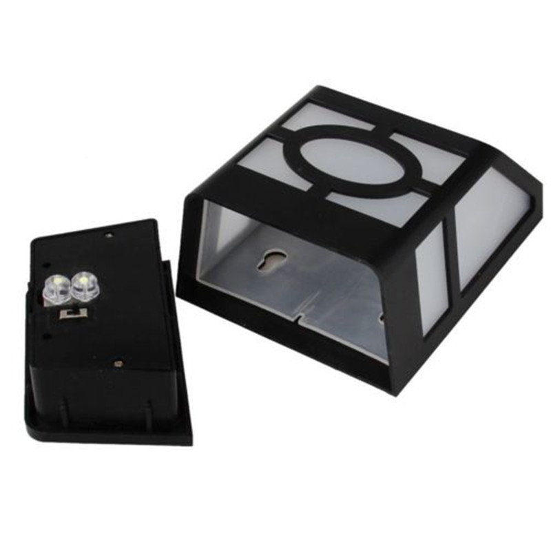 Solar Powered Wall Mount LED L - Outdoor Lighting For Fence recension och pris