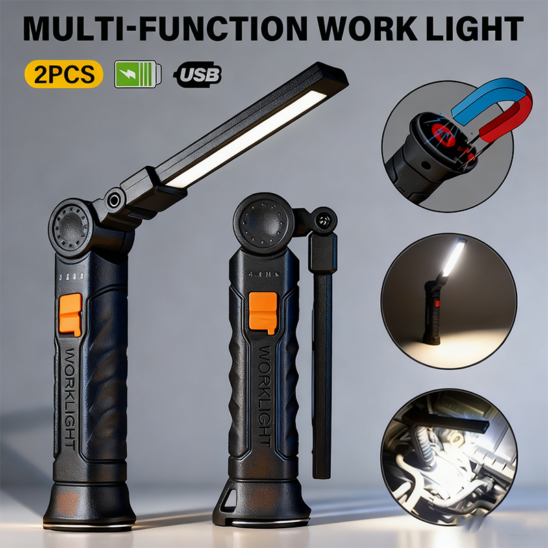 Portable COB LED Flashlight US - Outdoor Lighting Junction Box recension och pris