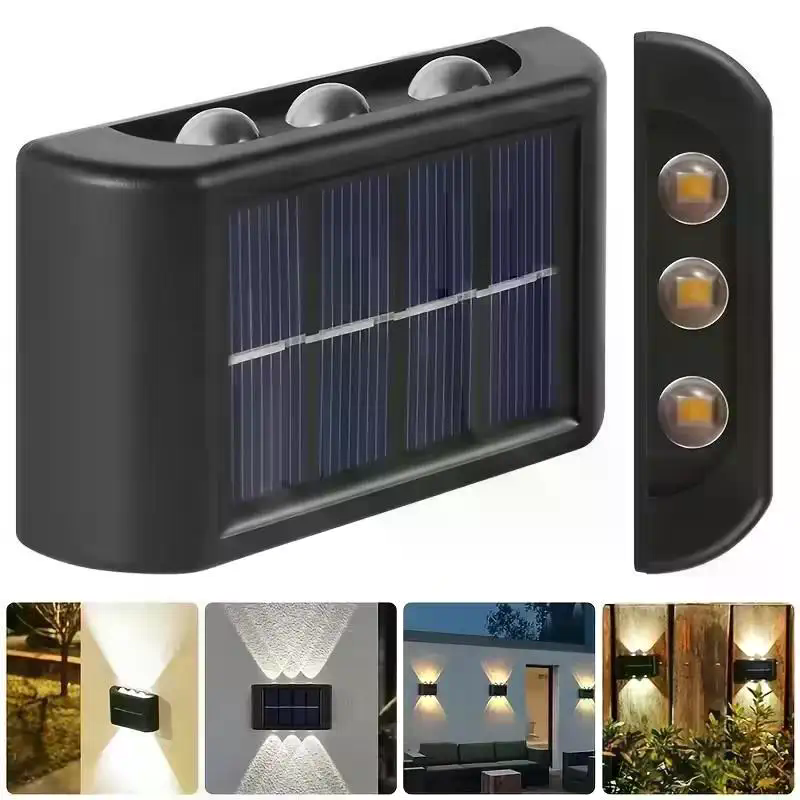 Solar Wall Lamp Outdoor Waterp - Outdoor Lighting For Fence recension och pris