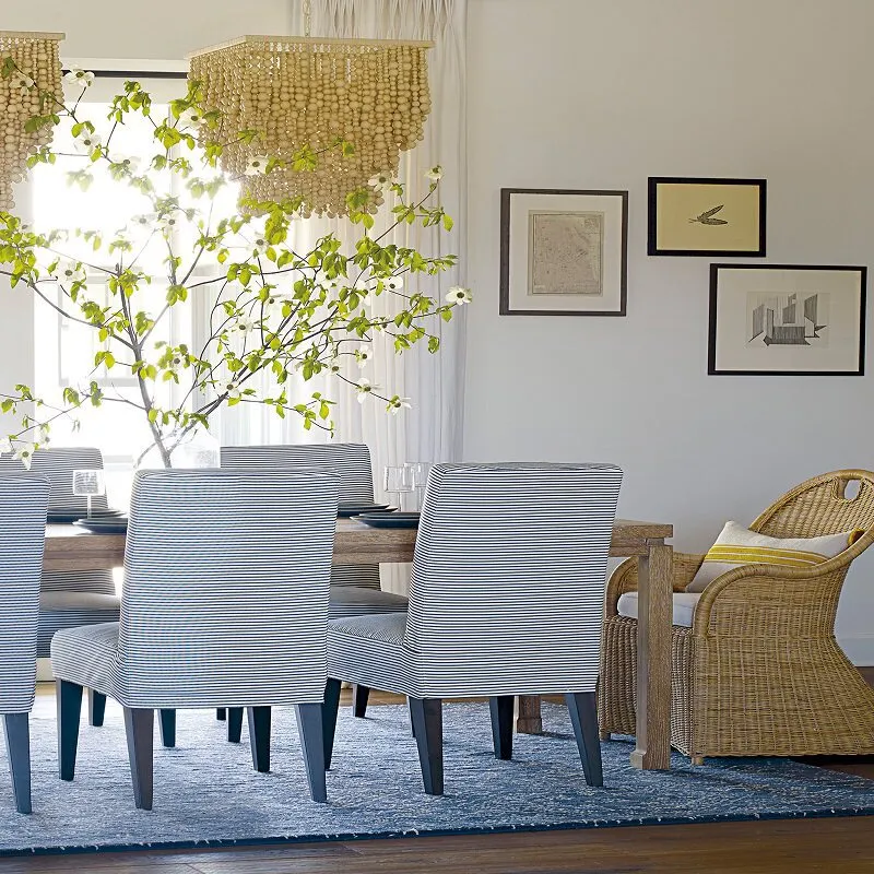 Bohemian Wood Bead Chandelier  - Outdoor Lighting Chandelier recension och pris