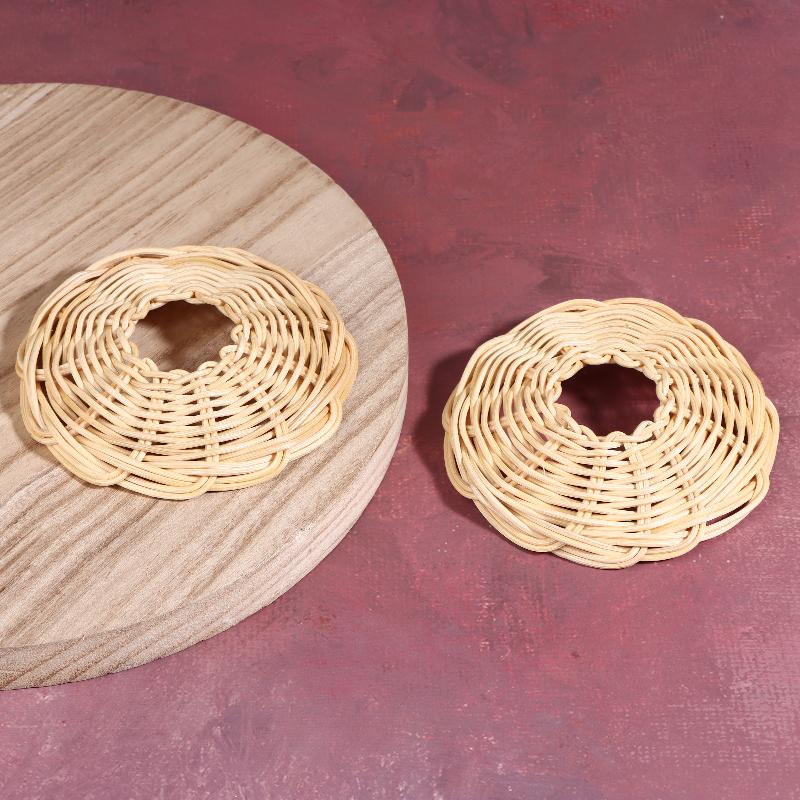 NEW 2Pcs Handwoven Rattan Lamp - Outdoor Lighting Chandelier recension och pris