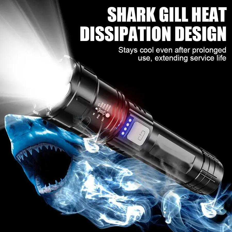 High Power P50 LED Flashlight  - Outdoor Lighting Lumen recension och pris