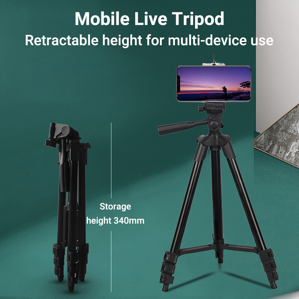 Adjustable Aluminum Tripod Sta - Outdoor Lighting Setup Photography recension och pris