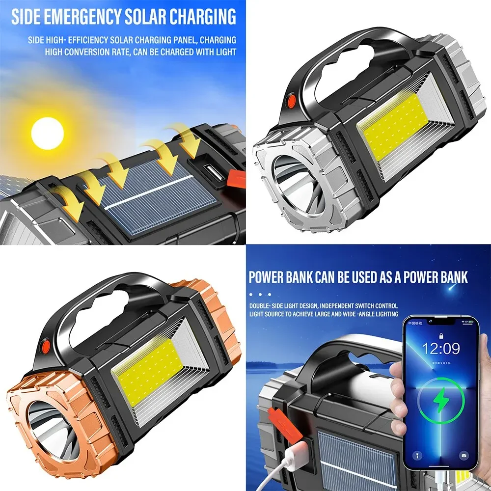 New Upgrade Rechargeable High  - Outdoor Lighting Lumen recension och pris