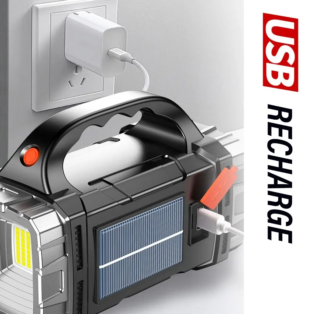 New Upgrade Rechargeable High  - Outdoor Lighting Lumen recension och pris
