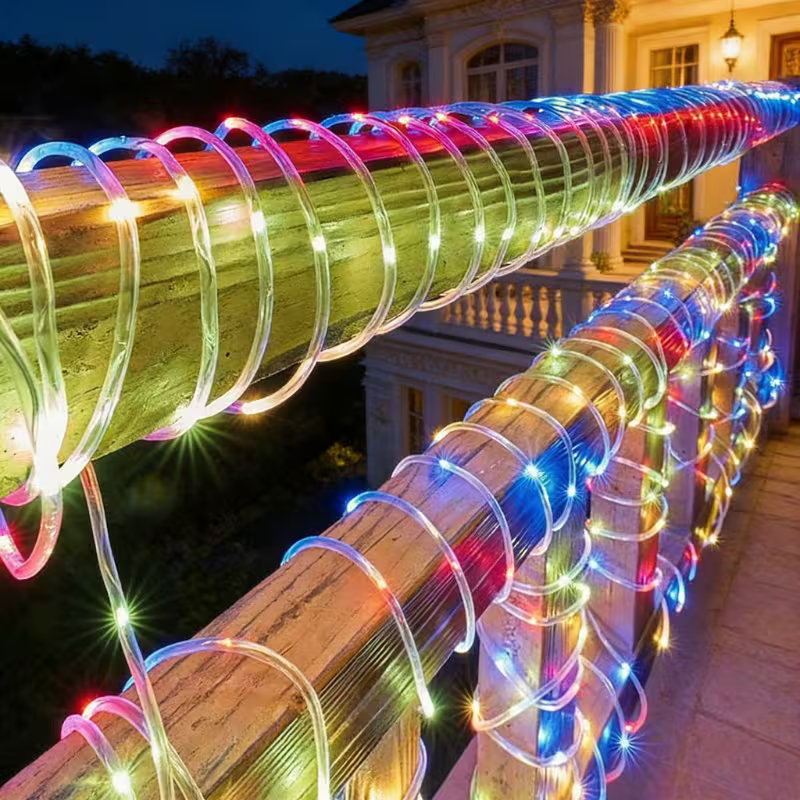 Solar Rope Lights 50/100 LED W - Outdoor Lighting For Fence recension och pris