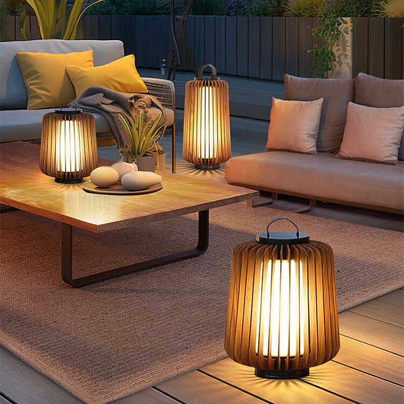Luminous floor lamp courtyard  - Outdoor Lighting Garden recension och pris