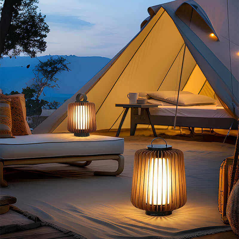 Luminous floor lamp courtyard  - Outdoor Lighting Garden recension och pris