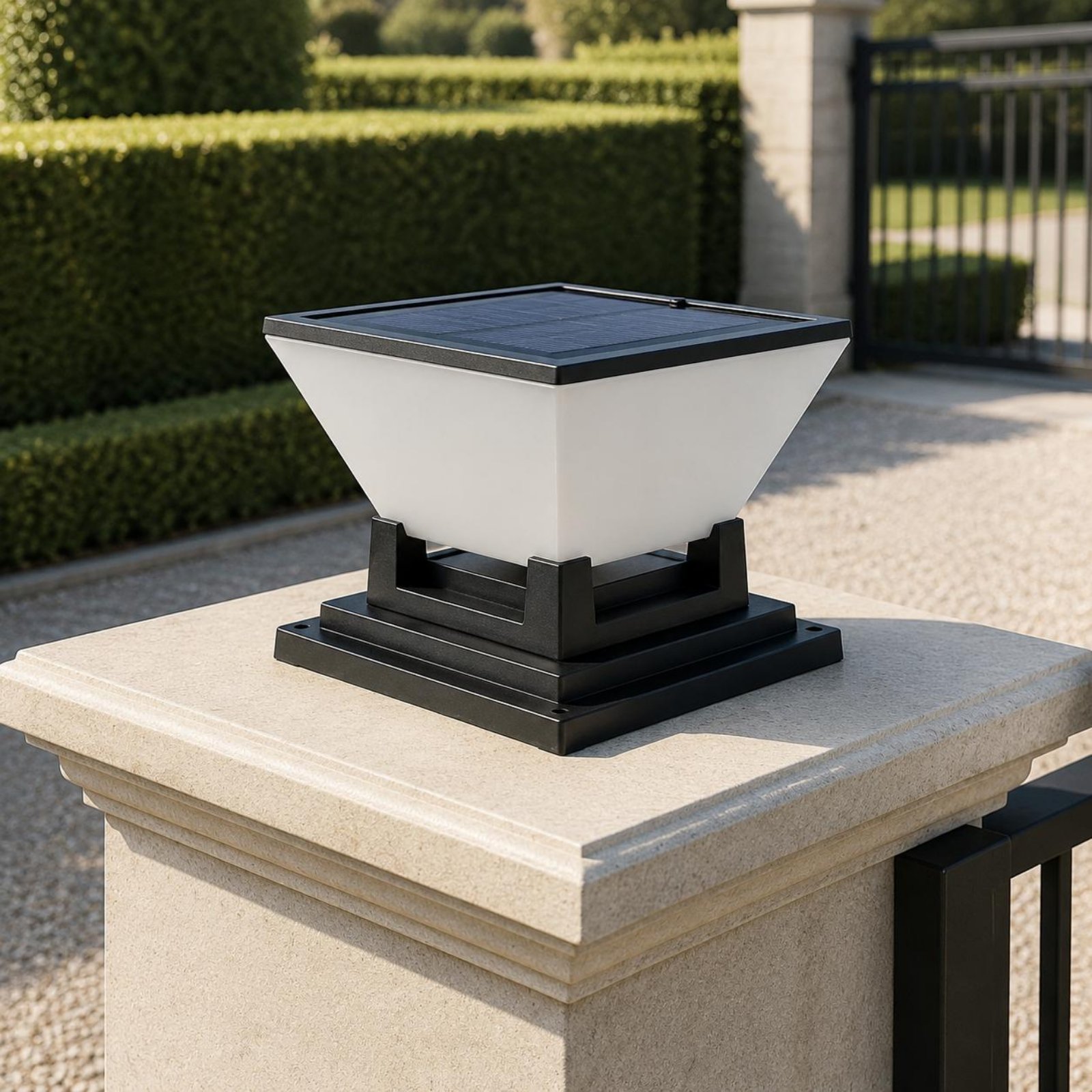 Solar Post Light Water Resista - Outdoor Lighting For Fence recension och pris