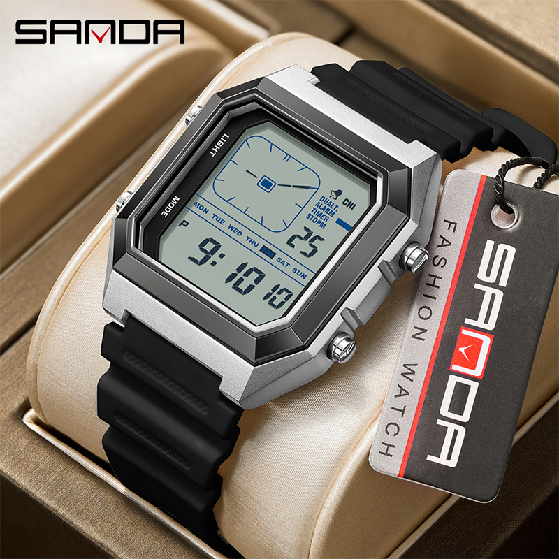 SANDA 6307 New Men's Digital M - Outdoor Lighting Timer recension och pris