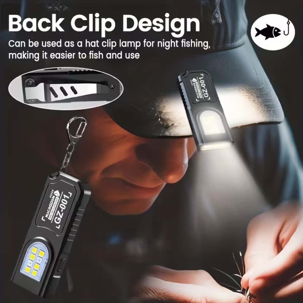 Mini COB LED Keychain Flashlig - Outdoor Lighting Lumen recension och pris