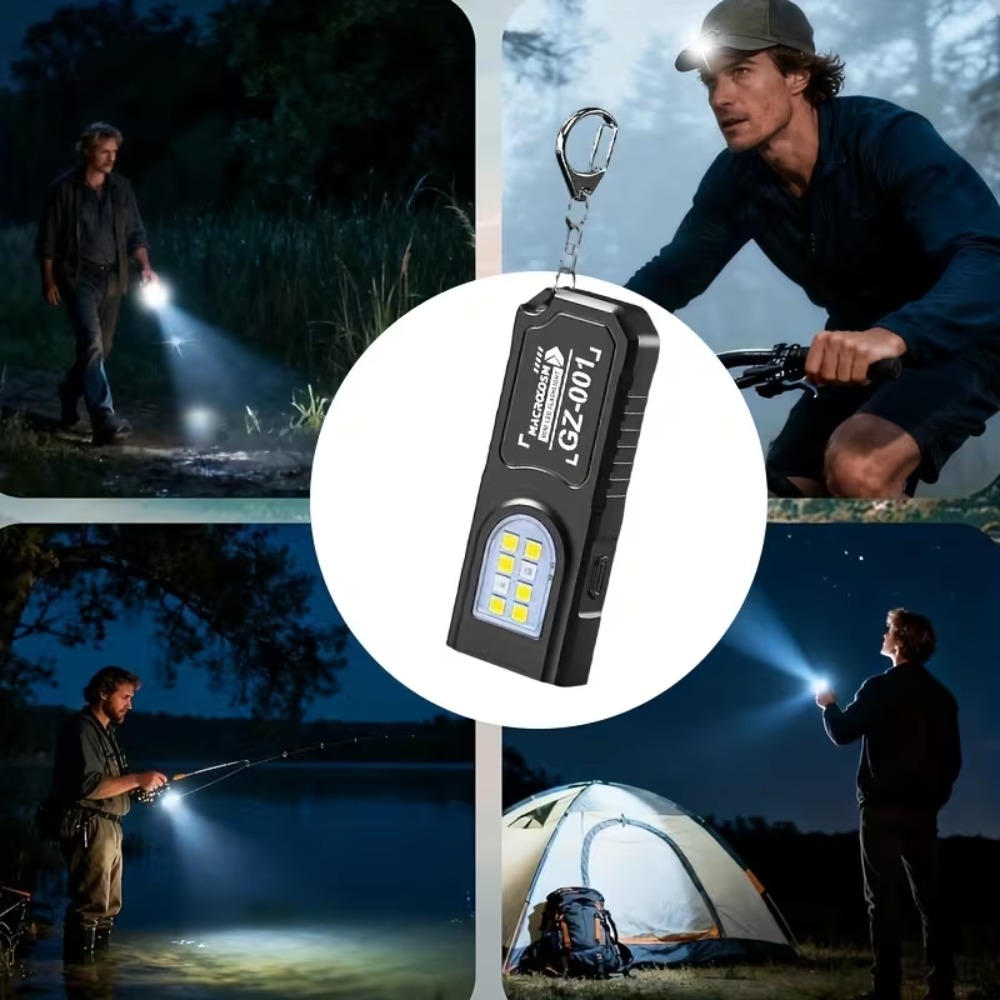 Mini COB LED Keychain Flashlig - Outdoor Lighting Lumen recension och pris